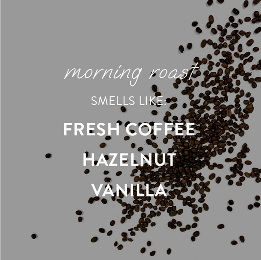 "morning roast" - small candle