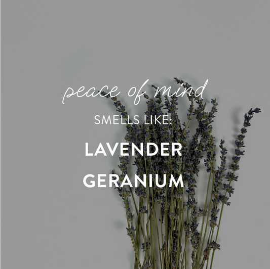 "peace of mind" - wax melts