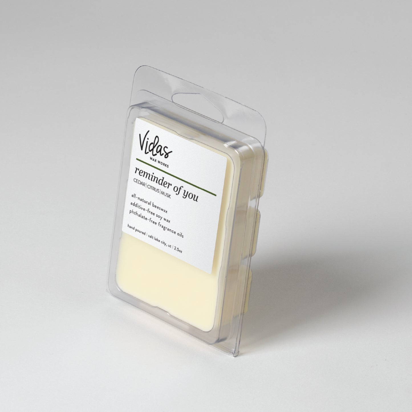 "reminder of you" - wax melts
