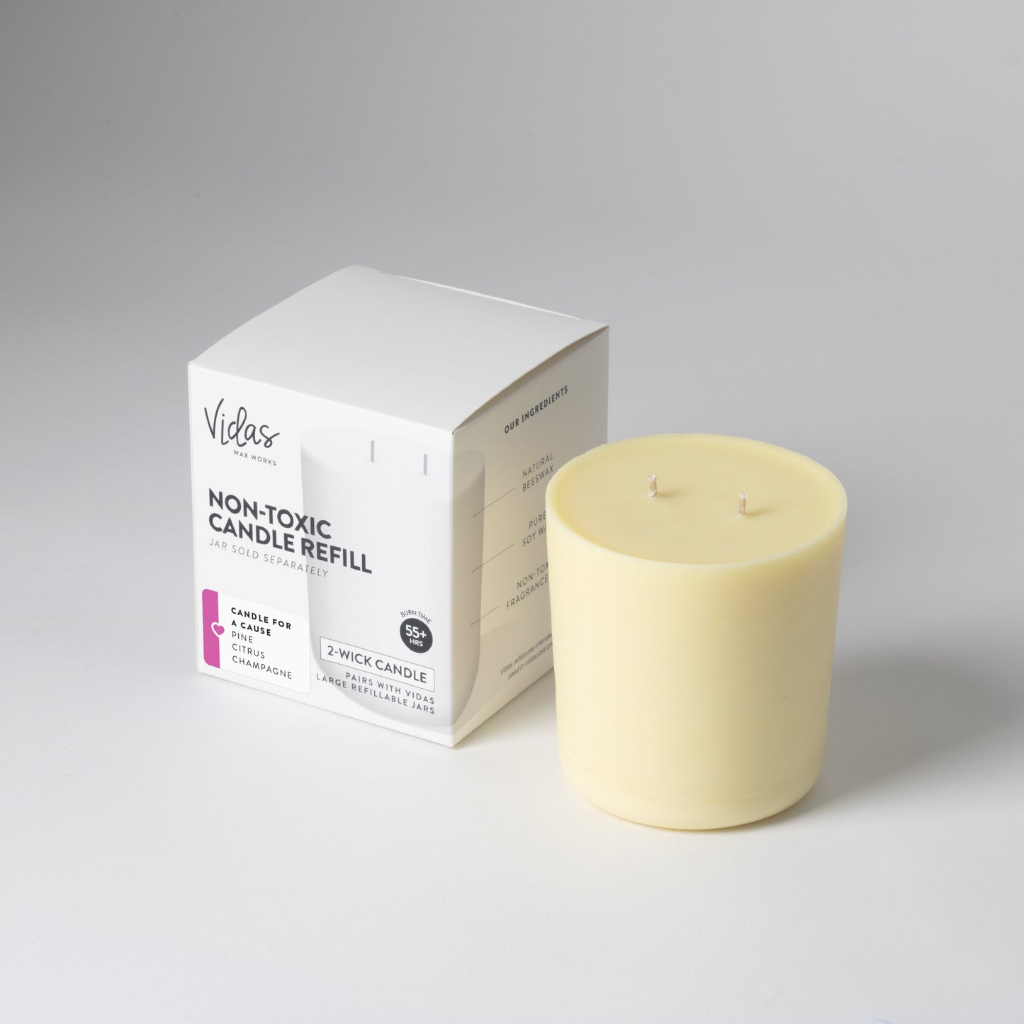 candle for a cause - large refill