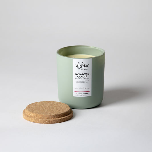 Farmers Market Large Candle