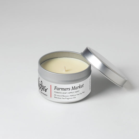 Farmers Market Candle Tin