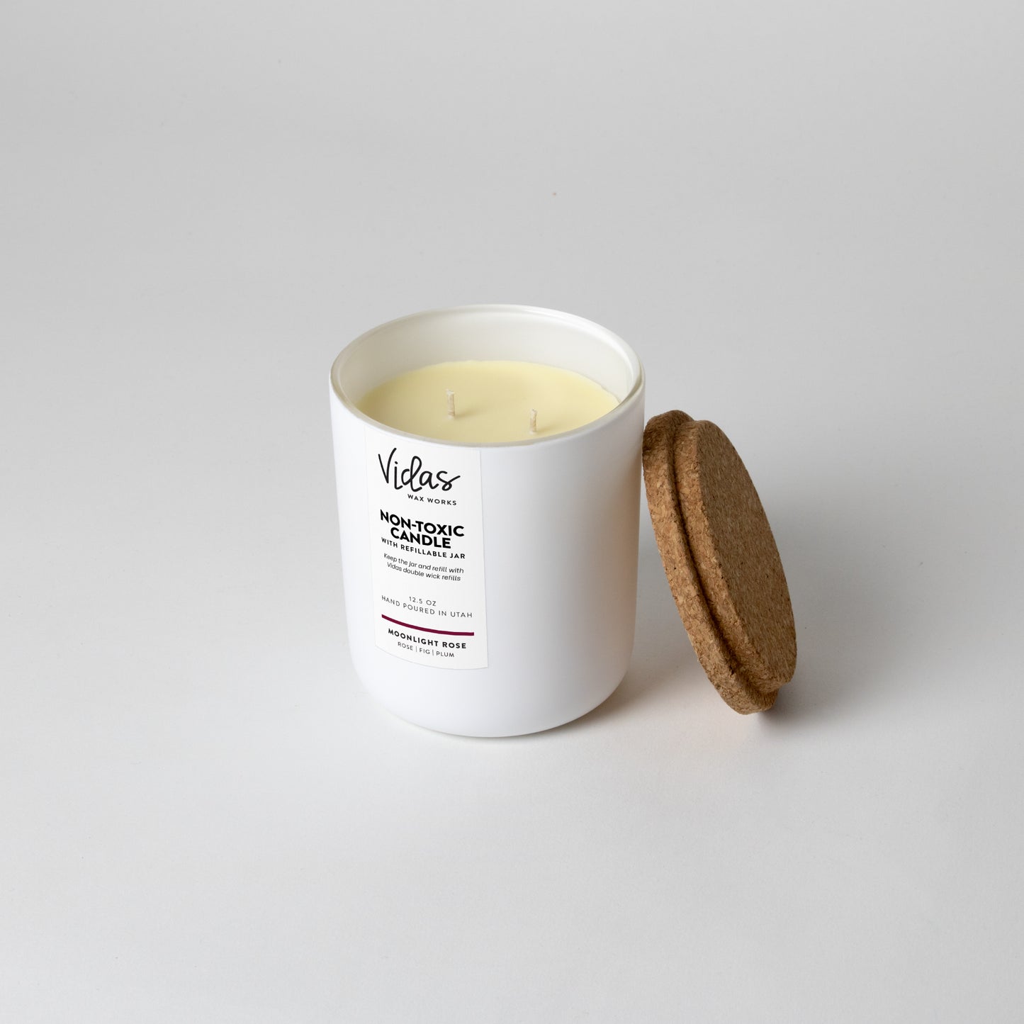 "moonlight rose" - large candle