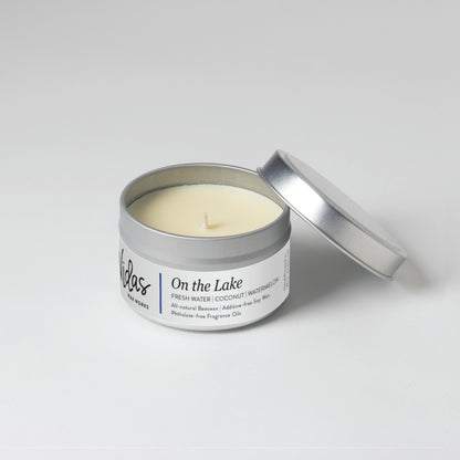 On the Lake Candle Tin