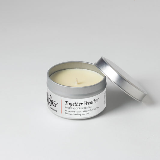 Together Weather Candle Tin
