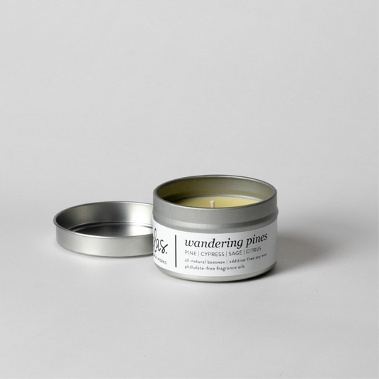 Wandering Pines Candle Tin