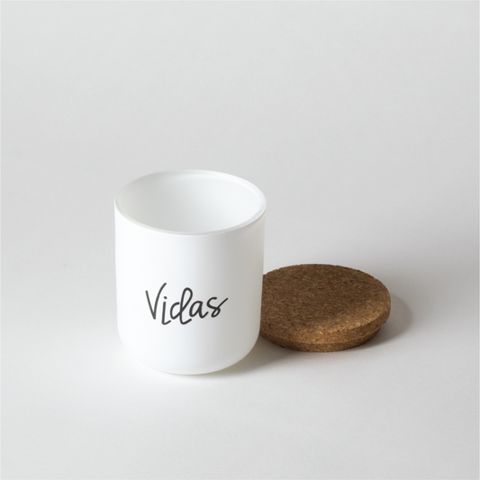 small refillable jar